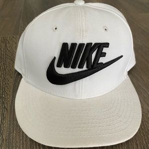 Nike White SnapBack hat